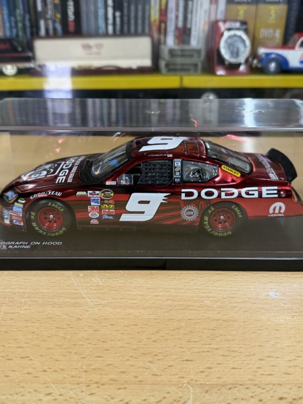 Kasey Kahne Budweiser Dodge Charger 1/24 NASCAR Diecast Autographed NO COA